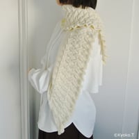 羊の羽ショール