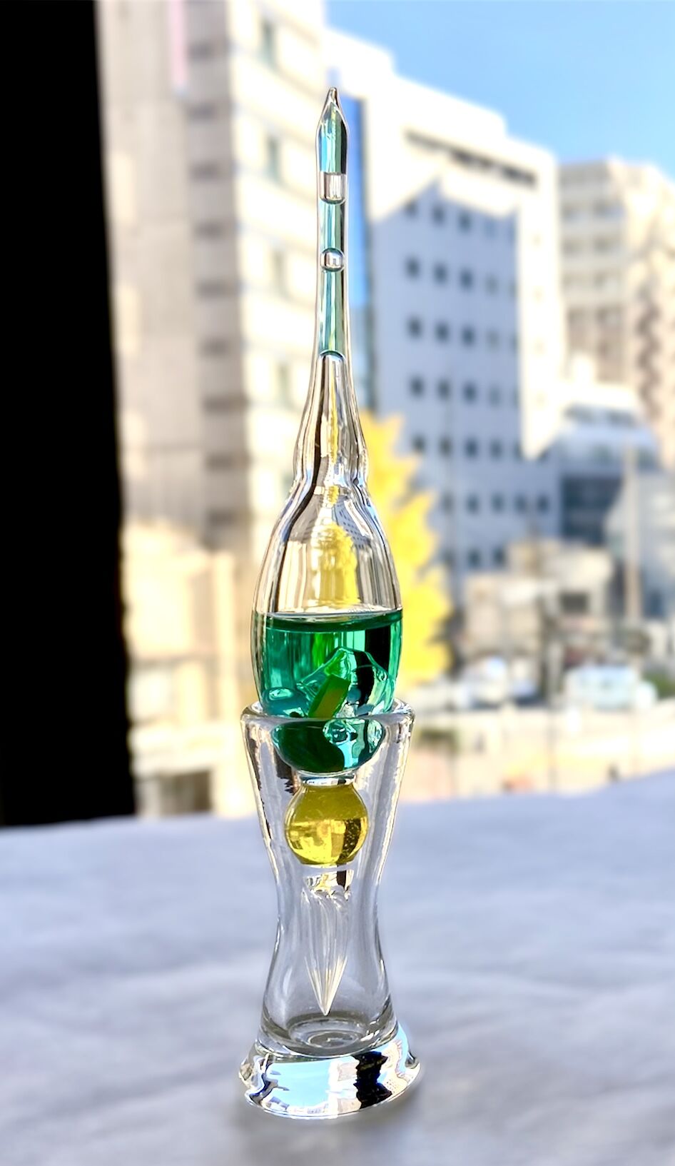 TOMAI Fine Lampwork ガラスペン BALシリーズ ブルーハワイ | おうちd