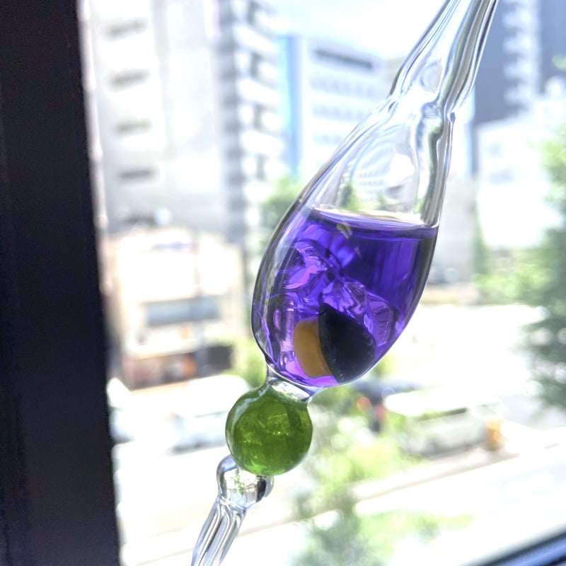 TOMAI Fine Lampwork ガラスペン BALシリーズ バイオレットフィズ | お