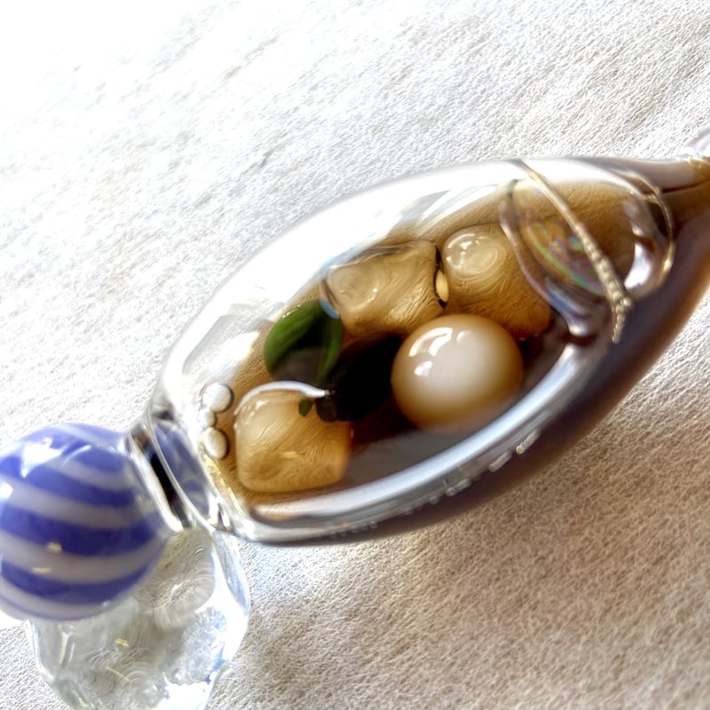 TOMAI Fine Lampwork ガラスペン 昭和レトロシリーズ コーヒー