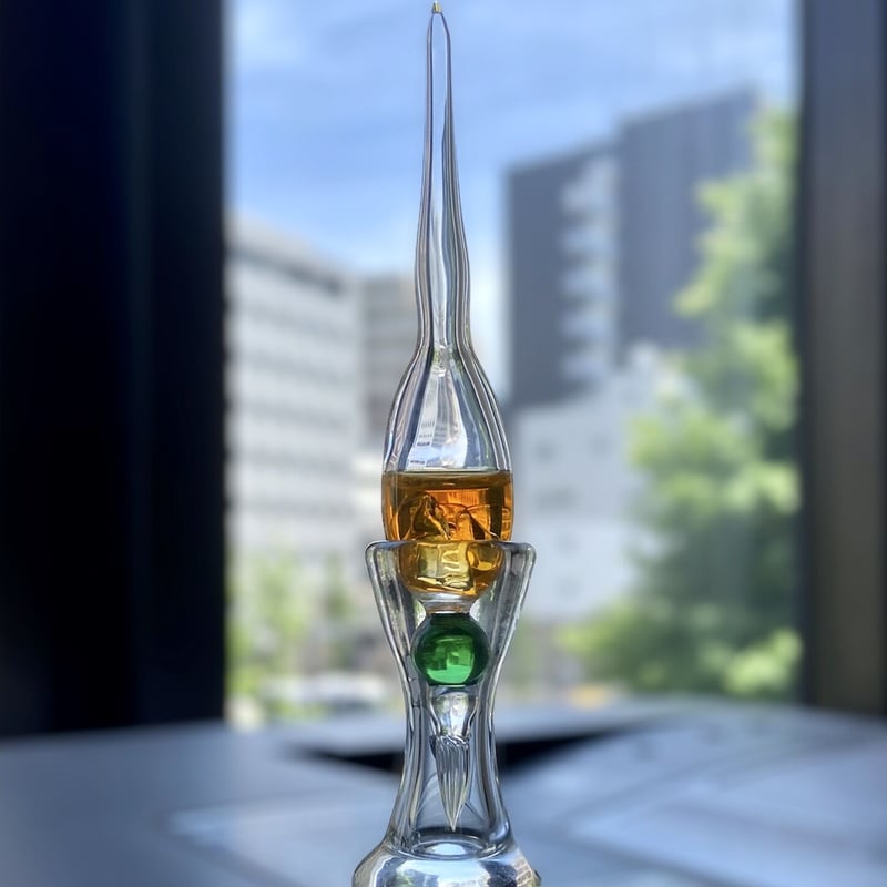 TOMAI Fine Lampwork ガラスペン 金平糖シリーズ ブルー