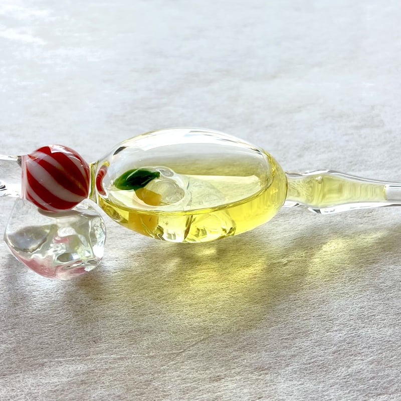 TOMAI Fine Lampwork ガラスペン 昭和レトロシリーズ レモネード