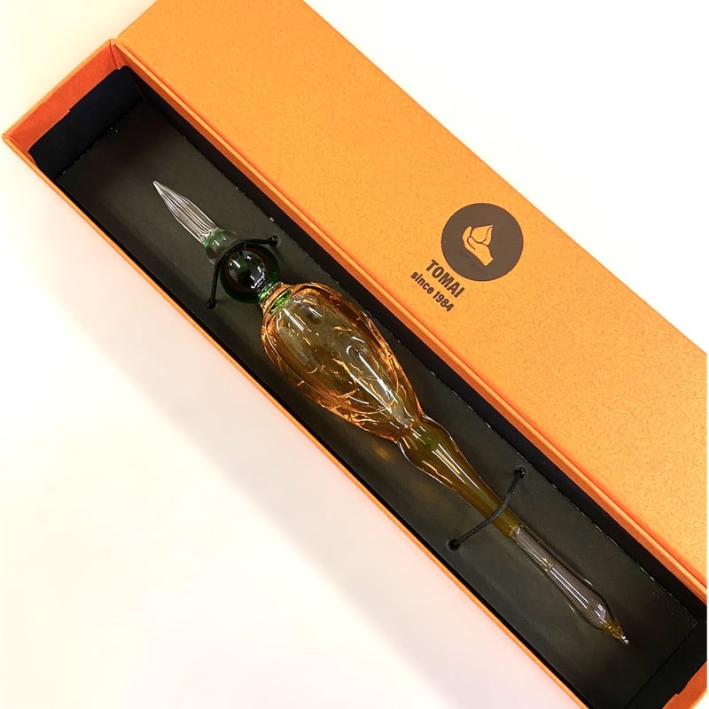 TOMAI Fine Lampwork ガラスペン（金平糖） KUROKABE】TOMAI Fine Lampwork ガラスペン（金平糖