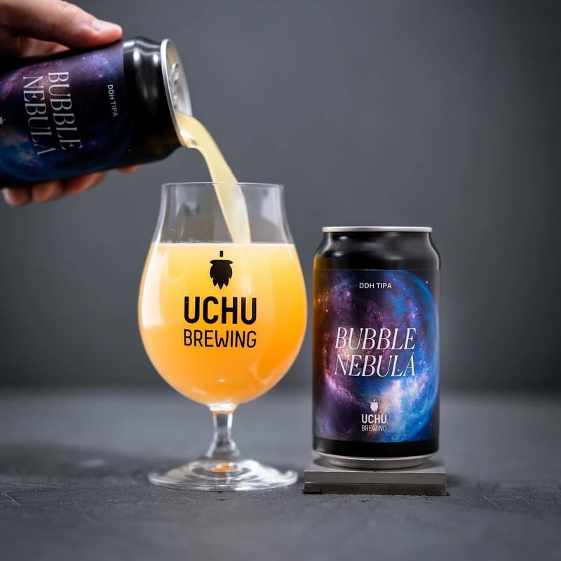 うちゅうブルーイング 宇宙ビール 8種飲み比べセット BUBBLE NEBULA (うちゅうブルーイング) / Style:DDH TIPA | a
