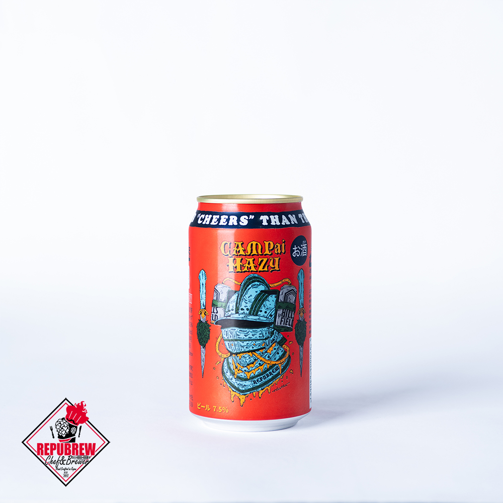 CAMPai HAZY (Repubrew × HILLS FIELD) / Style:Hazy IPA