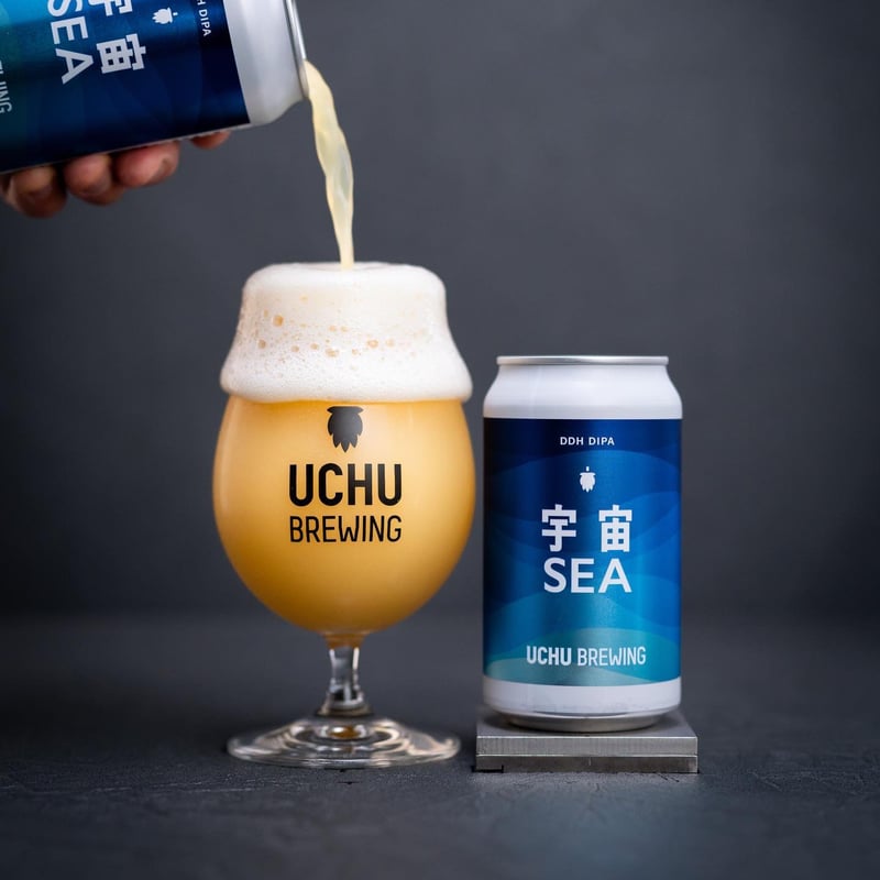 うちゅうブルーイングUCHU BREWING ビールグラス