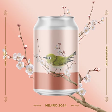 Mejiro 2024 (Inkhorn Brewing) / Style:Hazy IPA
