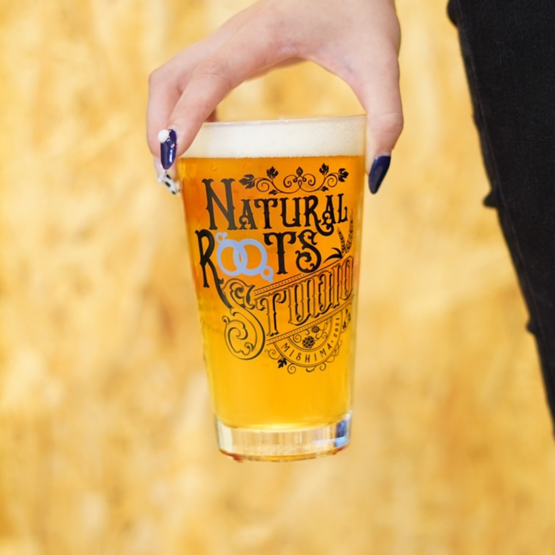 パイントグラス (Repubrew×Natural Roots Studio) | ambeer パイントグラス (Repubrew×Natural Roots Studio) | ambeer