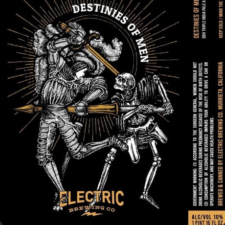 Destinies of Men (Electric Brewing Co.) / Style:DDH TIPA