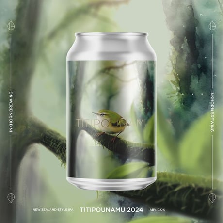 Titipounamu (Inkhorn Brewing) / Style:New Zealand-Style IPA