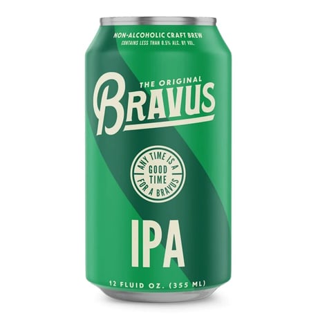 N-A IPA (BRAVUS Brewing)  / Style:Non Alcoholic IPA