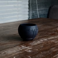 磯部祐介 作品【  円 - en -  "闇堕ち"  2.5号 】笠間焼 植木鉢 ［No.2］