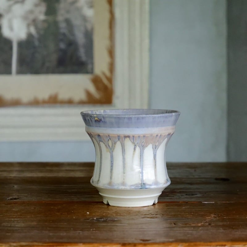 杉山悠 作品 植木鉢 φ10.0cm 笠間焼［ No.09 ］ | 陶賊 -TOUZOKU-