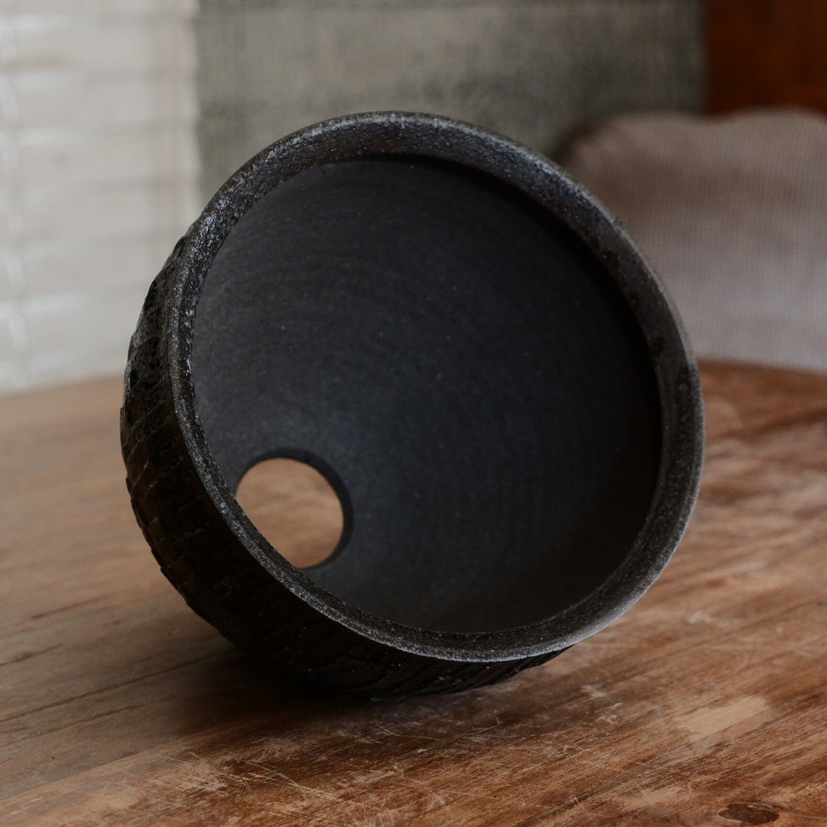 陶器鉢　沼野秀章　植木鉢　笠間焼 fit=scale-down,w=1200