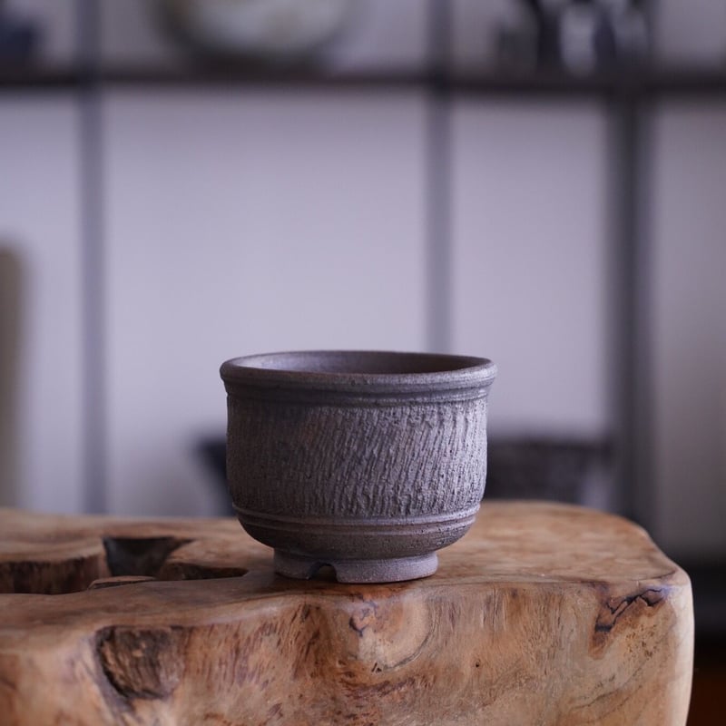 與那嶺大輔 作 【 琉球飛び鉋 / 3号 / S 】やちむん 植木鉢 [No 與那嶺大輔 作 【 琉球飛び鉋 / 3号 / S 】やちむん 植木鉢 [No