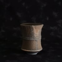 磯部祐介 作品【  瓦 - kawara -  "金剛 tall ver. " 3号 】笠間焼 植木鉢［No.88］