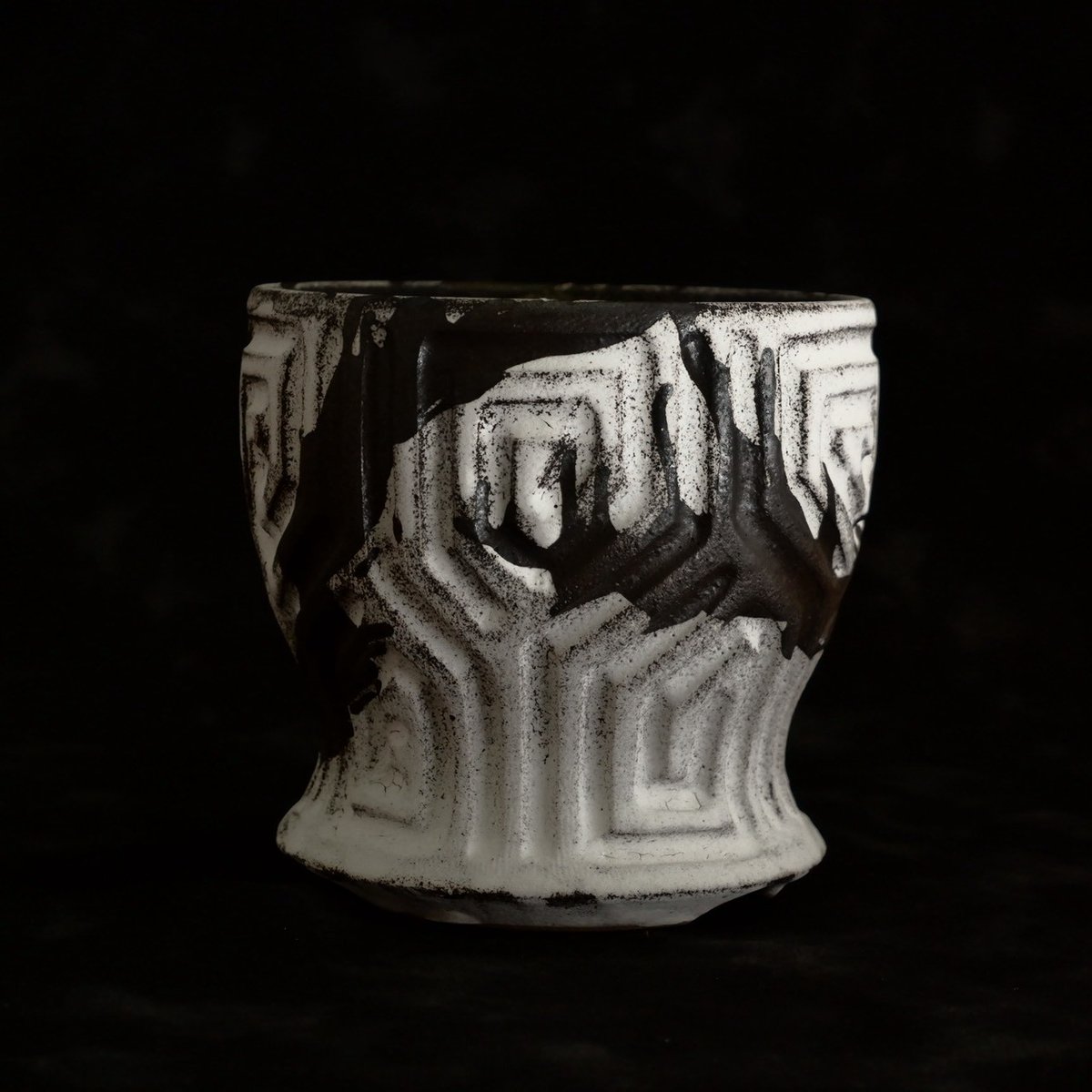 沼野秀章 根本峻吾 2個セット 根本峻吾 作品 S.N POT type.round【 鐡 / 堕天 / 月光 ver. 】3