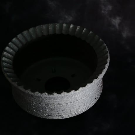 沖誠 作品【 Narrow Border shallow cylinder B / 浅鉢 / 4号 】笠間焼 植木鉢 【No.100】