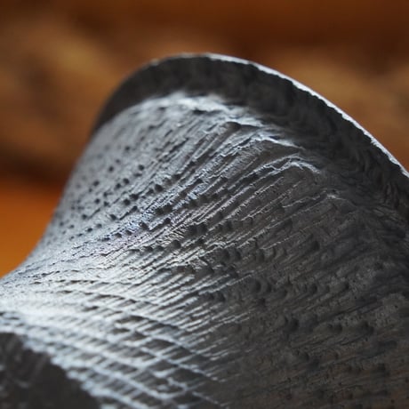 與那嶺大輔 作 【 琉球飛鉋 / 3.5号 / スリムタイプ  】植木鉢 ［No.06］