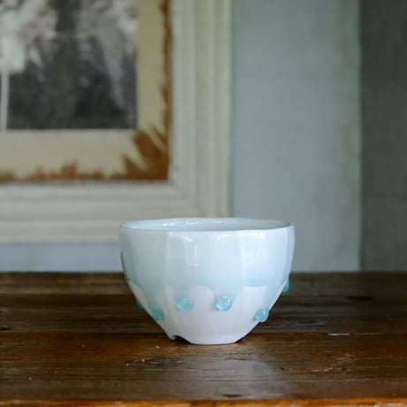 小林哲也 作品【  雫  】ver.3 -  cut bowl - Mサイズ  笠間焼 植木鉢