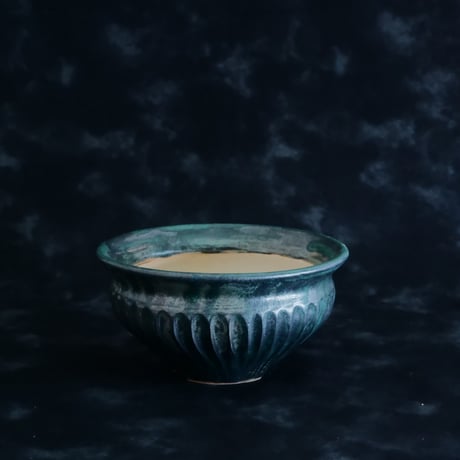 森田昌求 作品【 CLAW / L 】4.5号 浅鉢 笠間焼 植木鉢 ［ No.40］