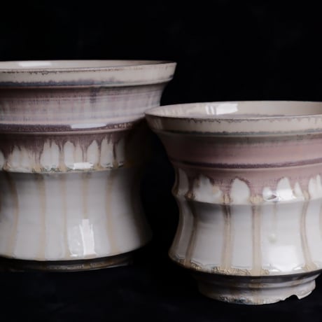 ［大鉢］杉山悠 作品 L 5号 笠間焼 植木鉢