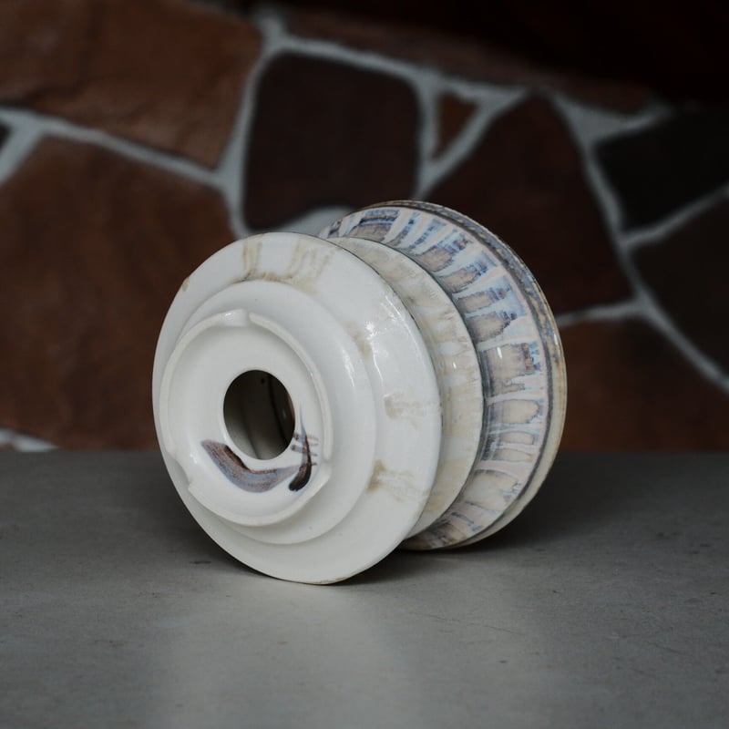 杉山悠 作品 植木鉢 M 笠間焼［ No.17 ］ | 陶賊 -TOUZOKU- bonsa