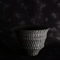沖誠 作品【 Bark / round / 4号 】笠間焼 植木鉢 【No.102】