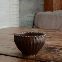 中野明彦 作品 【 KIRIKO / 3.5号 】笠間焼 植木鉢 [No.22]