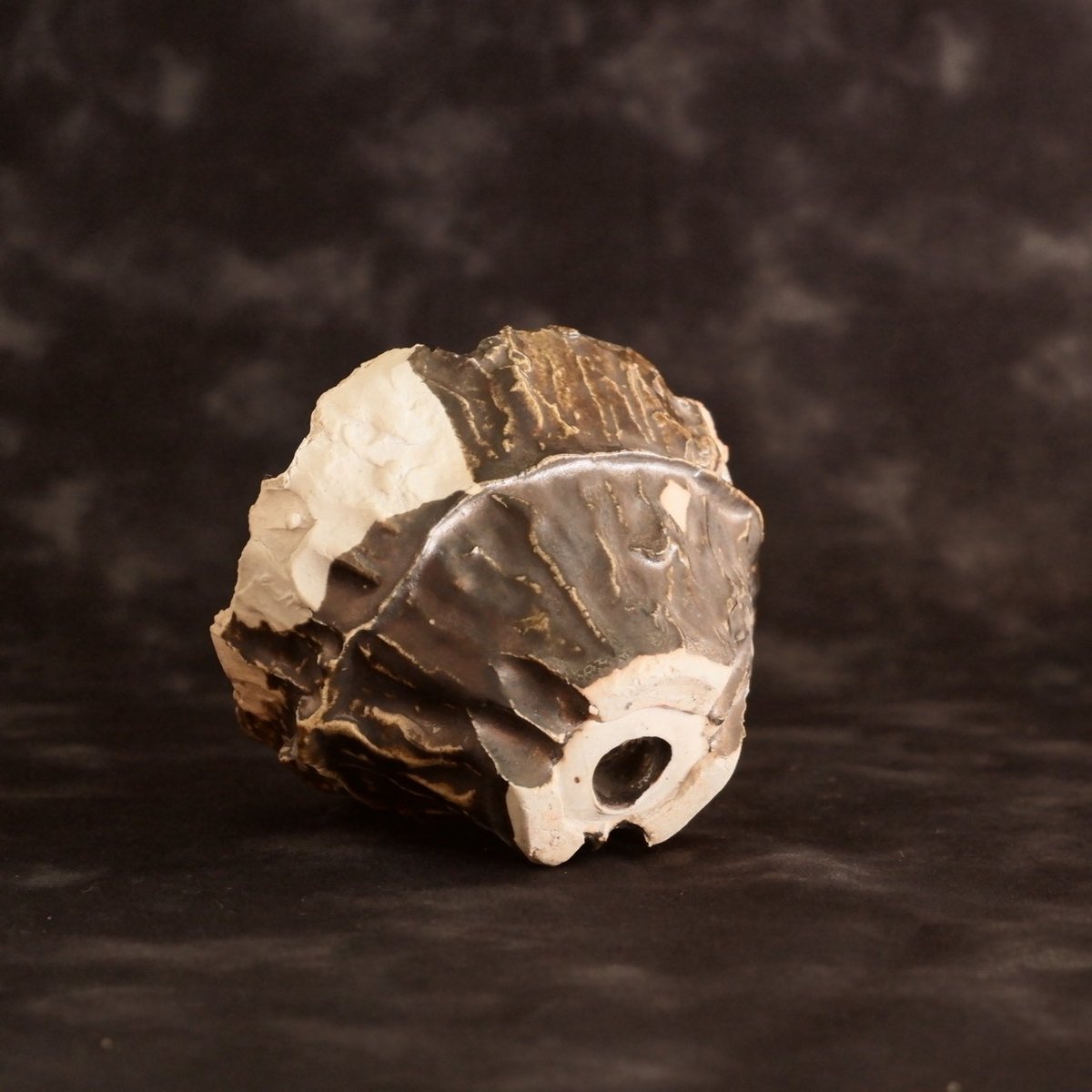 森田昌求 作品 【 TSUGIHAGI - Bronze - 】 3号 笠間焼 植木鉢 ［