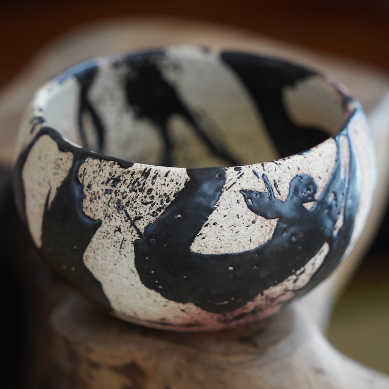 長浜太志 作 【 太陽雨 (てぃーだあみ) / 3.5号 】やちむん