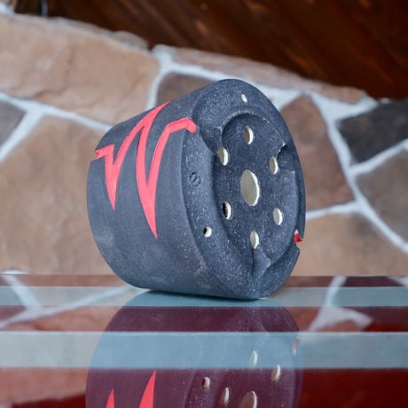 根本峻吾 作品【 S.N.Pot '' volcano ver. 2.0 " RED 4号 】笠間焼 植木鉢