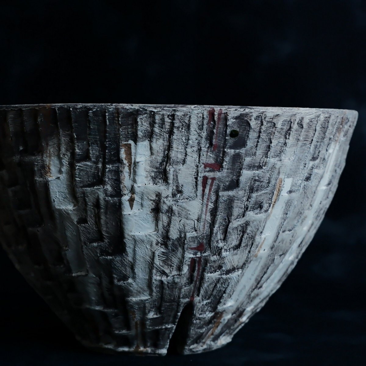 陶器鉢　沼野秀章　植木鉢　笠間焼 fit=scale-down,w=1200