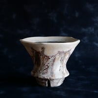 沼野秀章 作品 【 black wrap 】 2.5号 笠間焼 植木鉢 ［ No.90