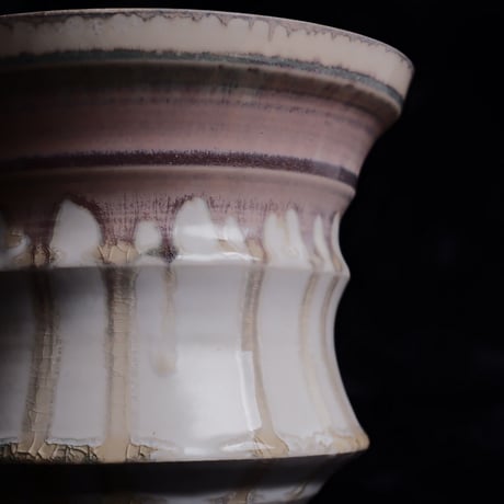 ［大鉢］杉山悠 作品 L 5号 笠間焼 植木鉢