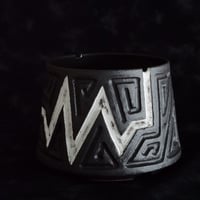 《size L》根本峻吾 作品【  S.N POT type.cylinder「 迅雷 」5号 】笠間焼 植木鉢 [No.108]