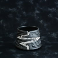 《size S》根本峻吾 作品【  S.N POT type.cylinder「 雷電 - raiden - 」3号 】笠間焼 植木鉢 [No.95]