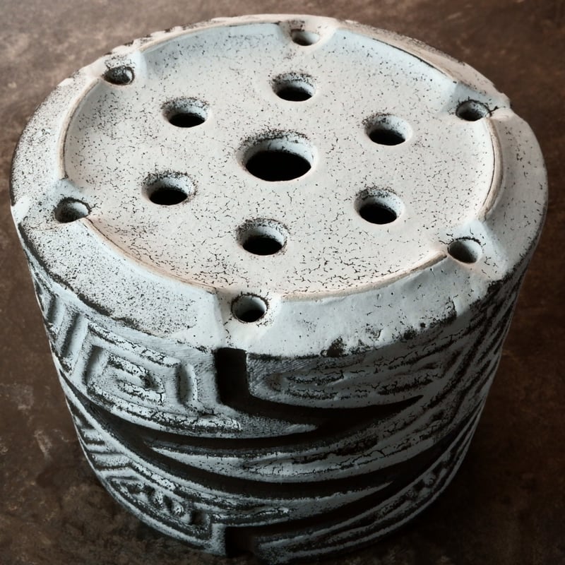 根本峻吾 作品【 S.N POT type.cylinder「 雷電 / 月光」5号