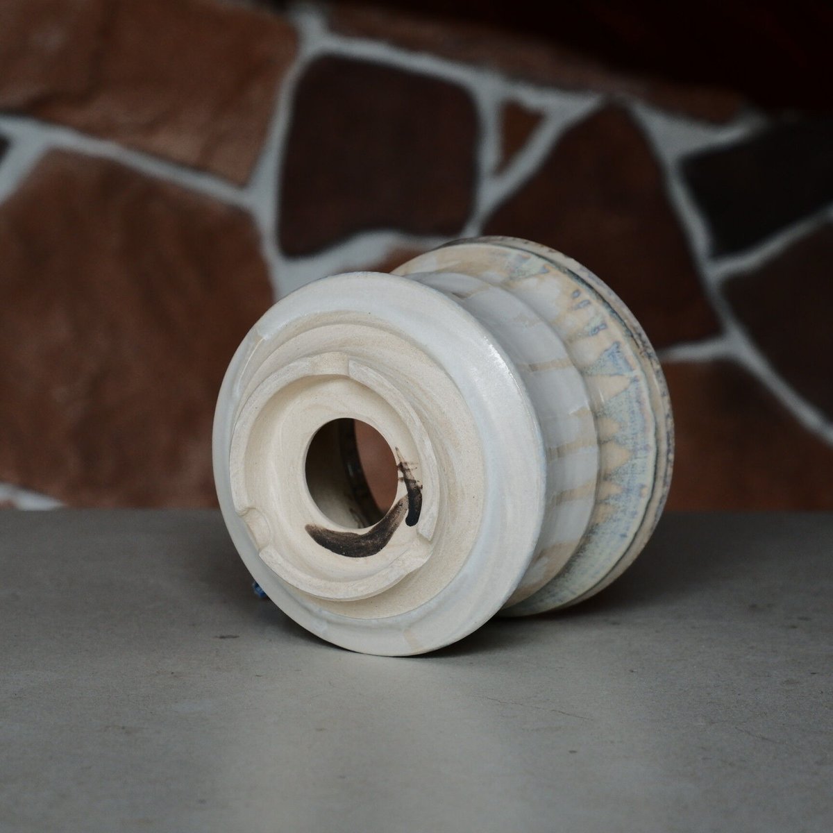 杉山悠 作品 植木鉢 M 笠間焼［ No.16 ］ | 陶賊 -TOUZOKU- bonsa