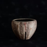 沼野秀章 作品【 japan wrap - 陶胎漆器 - 】3.5号 笠間焼 植木鉢 ［ No