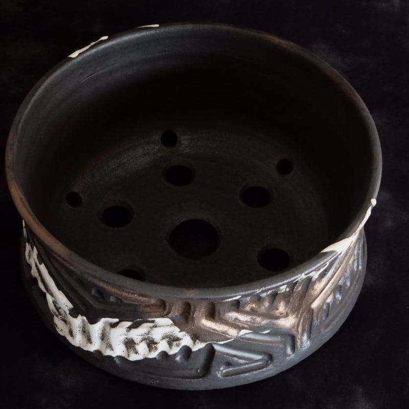 再入荷《XL》根本峻吾 作品【 S.N POT type.low「鐵 -堕天黒