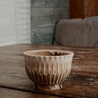 中野明彦 作品 【 KIRIKO / 3.5号 】笠間焼 植木鉢 [No.25]