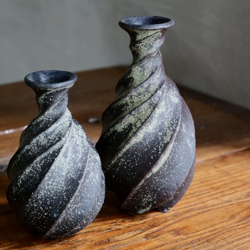 花瓶笠間焼 花瓶 - 花瓶