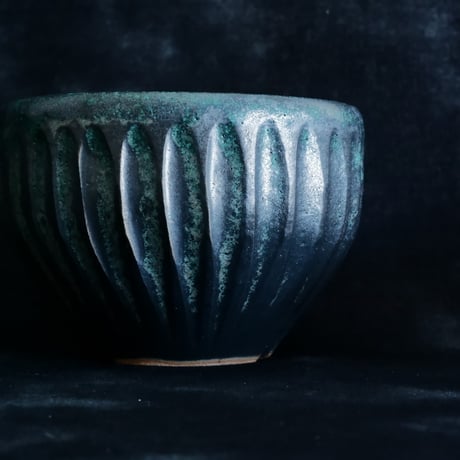 森田昌求 作品【 CLAW / S 】2.5号 笠間焼 植木鉢 ［ No.31］