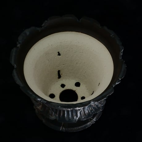 A. 小野瀬一 作品 5.5号 植木鉢 [No.35]