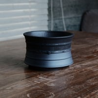 磯部祐介 作品【  瓦 - kawara -  "闇堕ち"  5号 】 笠間焼 植木鉢［No.10］