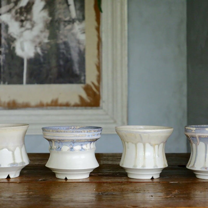 杉山悠 作品 植木鉢 φ9.5cm 笠間焼［ No.03 ］ | 陶賊 -TOUZOKU-