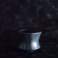 《Restock》沖誠 作品【 Smoke Silver / deep / 3号 】植木鉢