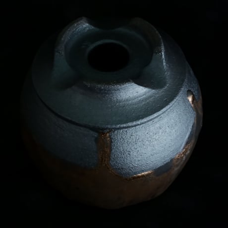 磯部祐介 作品【 円 - 金剛 - 】2.5号 笠間焼 植木鉢［No.73］