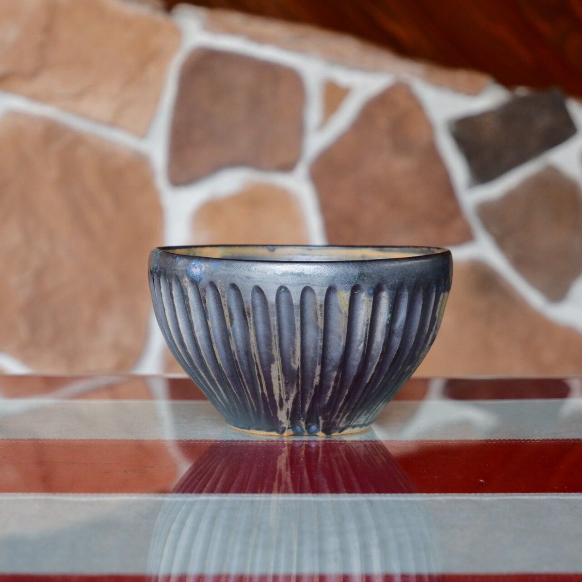 笠間焼　作家　長田さん 森田昌求 作品【 CLAW / L 16】 φ13.5cm 笠間焼 植木鉢 | 陶賊 -TOU